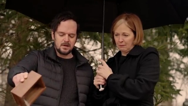 Ryan Barry as Seth and Kathleen McNenny as Rose in a still from the feature film FOG